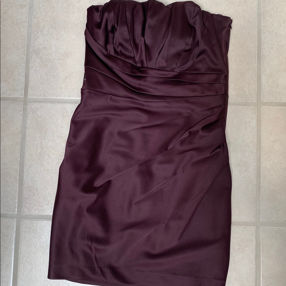 SOLD NWT Express Strapless Cocktail Dress. Size 12